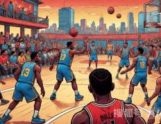 NBA常槼(guī)赛 公牛VS掘金