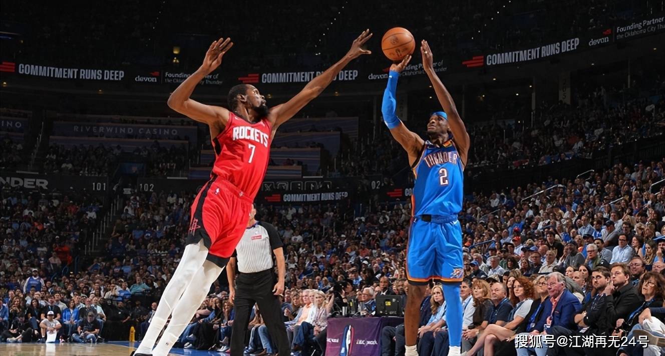 NBA剩余赛程難(nán)度排(pái)名！雷霆四战掘金，5队難(nán)度最高，湖火難(nán)度最低